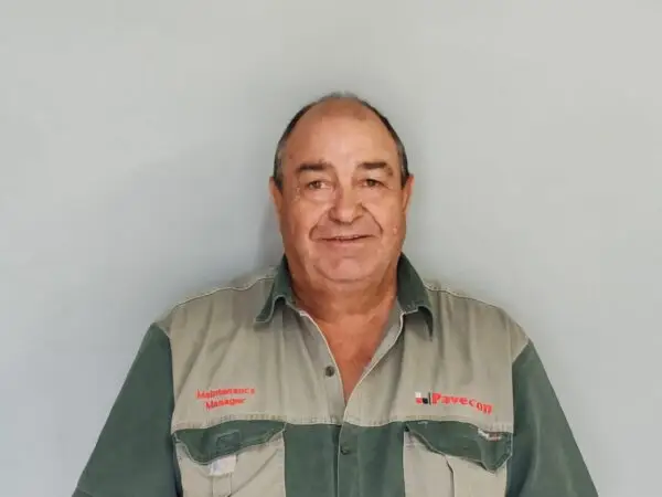 Piet Johnson, Pavecon Factory Manager
